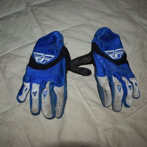 Fly Racing F-16 Motocross Gloves, Blue, Size 8/Small