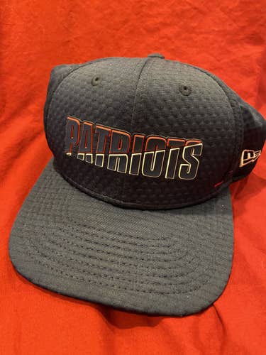 NFL New England Patriots Team Issued / Used New Era "Training" Snapback Hat