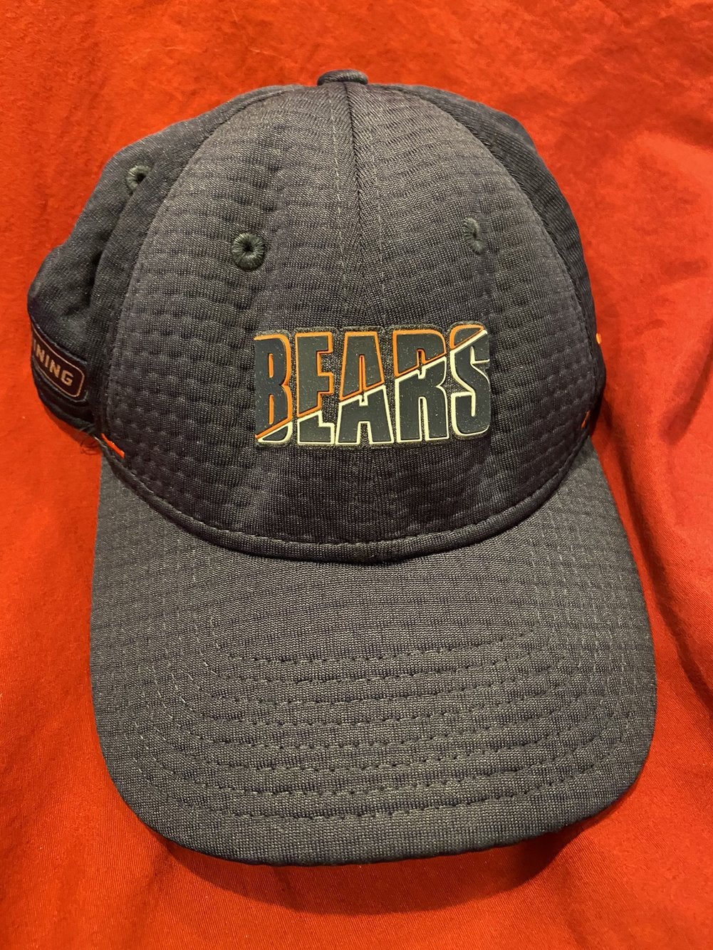 NFL Chicago Bears Team Issued / used New Era Training Hat Small-Medium