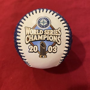 RARE 2003 Seattle Mariners World Series Champion MLB Baseball Ball
