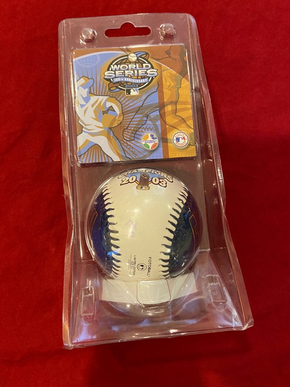 RARE 2003 Seattle Mariners World Series Champion MLB Baseball Ball