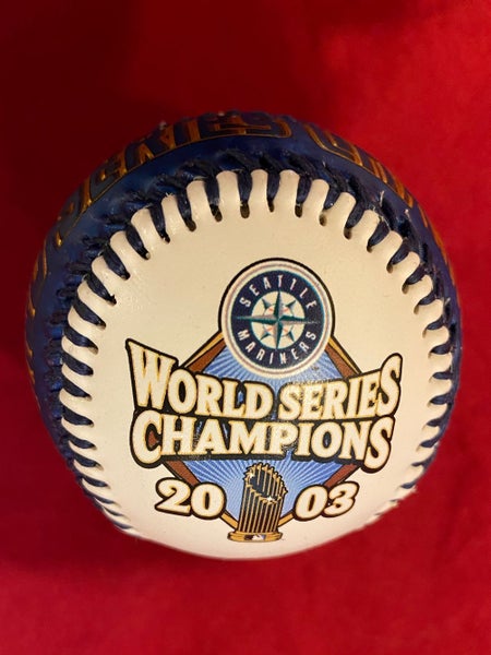 RARE 2003 Seattle Mariners World Series Champion MLB Baseball Ball