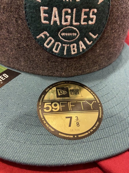 NWT Philadelphia Eagles New Era 59Fifty 2019 Draft Hat 7 5/8 NFL