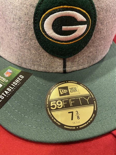 NFL Green Bay Packers Established Collection New Era On Field Hat Size  7-3/8 * NEW NWT