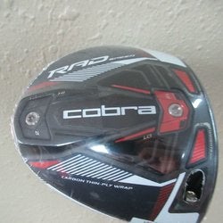 NEW KING COBRA RADSPEED RED/WHITE/BLUE 9* HZRDUS RDX SMOKE 60g STIFF FLEX