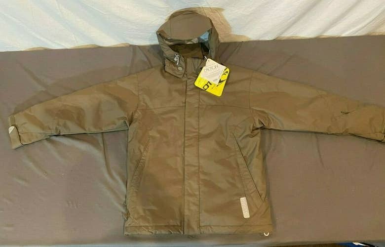 O'Neill Freedom Cameo Olive Green Insulated 8K/5K Hooded Jacket Girl's M NEW