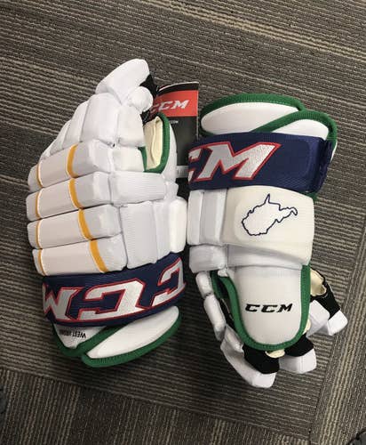 New West Virginia CCM 14" Custom 4-roll Gloves