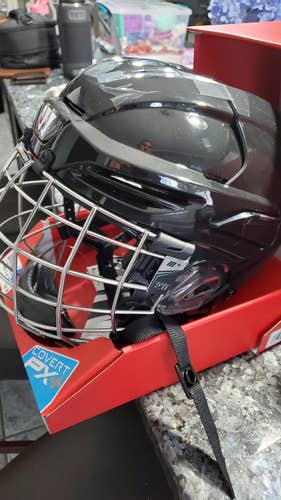 Black New Medium Warrior Helmet