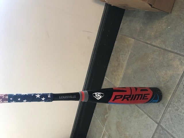 Used (9YO-13YO) USSSA Certified 2018 Louisville Slugger Composite Prime 918 Bat (-8) 22 oz 30"