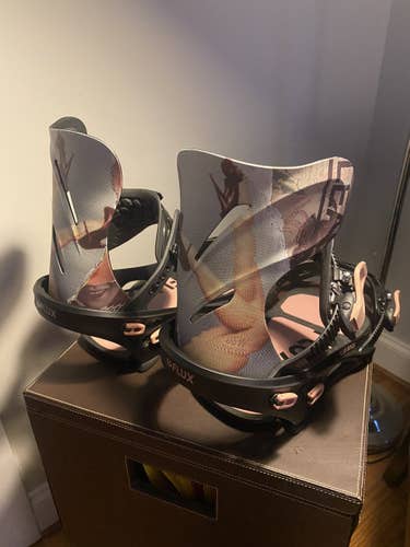 Men's Large Flux Freestyle DSW Snowboard Bindings