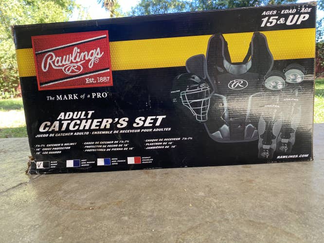 Used Adult Rawlings Renegade 2.0 Catcher's Set