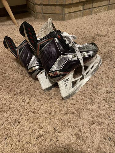 Used Size 8D Bauer Vapor 1X Hockey Skates