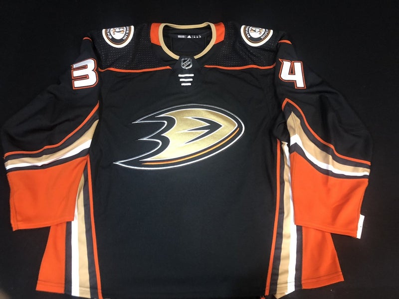 MiC Authentic Anaheim Ducks Black Home jersey Drysdale #34 New Size 58 Adidas Pro stock