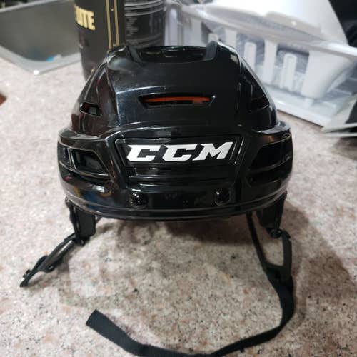 Black New Medium CCM Tacks 710 Helmet