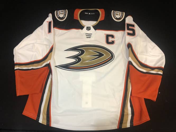 MiC Authentic Anaheim Ducks Away white jersey Getzalf #15 New Size 56 Adidas Pro stock