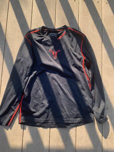 Black Used Youth Medium Bauer Base Layer