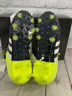 Adidas Ace 15.1 FG/AG Junior Soccer Cleats Leather Solar Yellow 