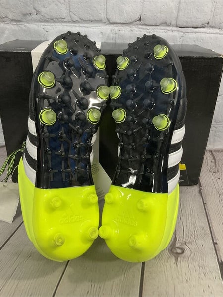 Adidas Ace 15.1 FG/AG Soccer Cleats Leather Solar Yellow With Box | SidelineSwap