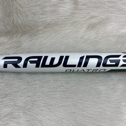2018 Rawlings Quatro 34/24 FP8Q10 (-10) Composite Fastpitch Softball Bat