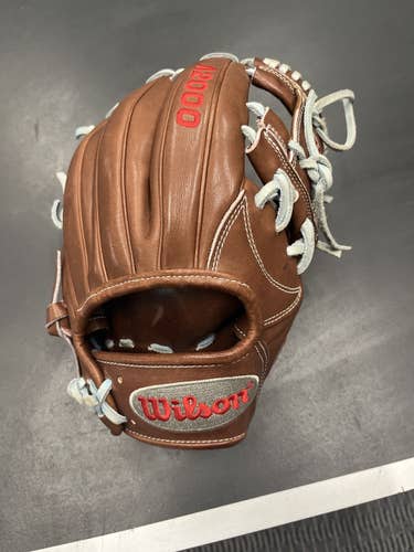 Red High School/College Infield 11.75" A2000 Baseball Glove