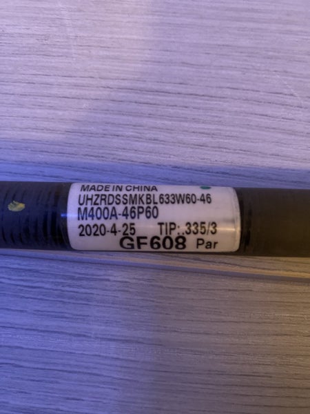 Hazardous smoke black shaft 6.0 flex 60g taylormade