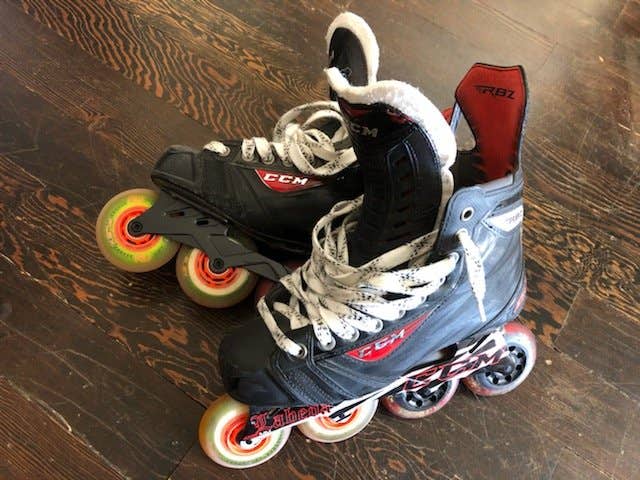 Used Senior CCM RBZ Inline Skates Wide Width Size 6.5