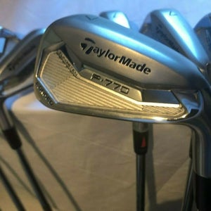 TaylorMade P770 7 Iron, Single Iron, Steel, Choose Club, Authentic Demo/Fitting