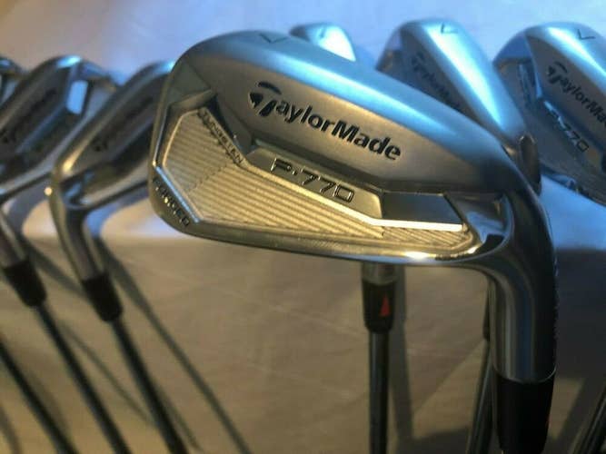 TaylorMade P770 7 Iron, Single Iron, Steel, Choose Club, Authentic DEMO/Fitting