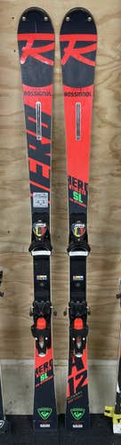 Rossignol HERO ATHLETE FIS SL Skis 157 cm With SPX 12 Bindings