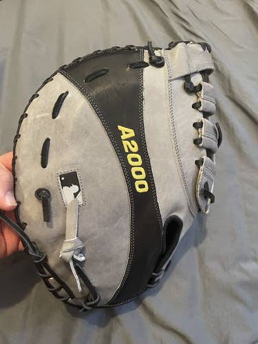 Gray High School/College First Base 12" A2000 Baseball Glove