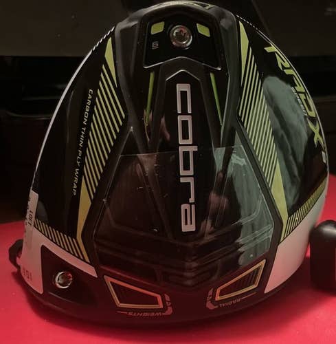 NEW! COBRA RAD Speed X8 DRIVER HEAD ONLY
