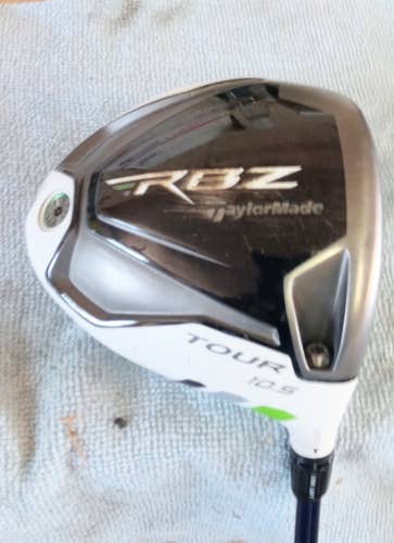 Used Men's TaylorMade Right Handed RBZ RocketballzTour 460 Driver Regular Flex 10.5 Loft
