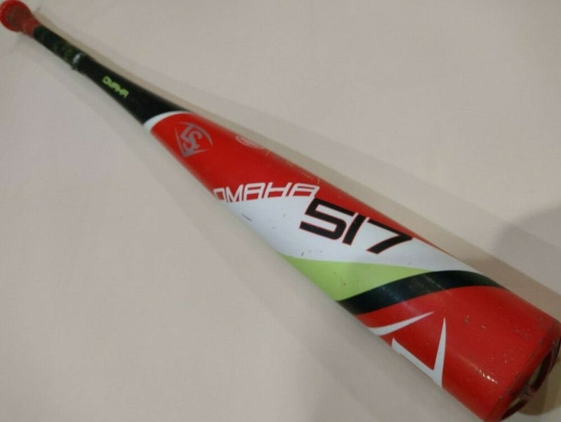 USED 2017 Louisville Slugger Omaha 517 32/29 (-3) BBCOR Baseball Bat WTLBBO5173