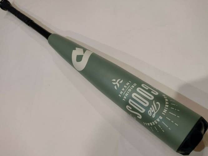 USED 2021 DeMarini The Goods 33/30 (-3) 2 5/8" BBCOR Hybrid Baseball Bat WTDXGIC