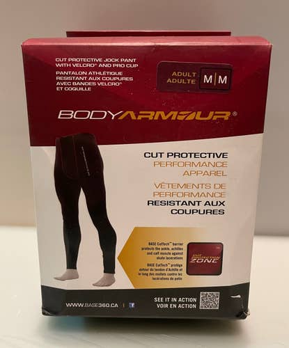 New In Box Body Armour Hockey Cut Protective Jock Pant - Senior Medium M