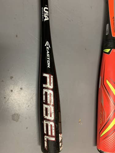 Used 2018 Easton Alloy Rebel Bat (-10) 17 oz 27"
