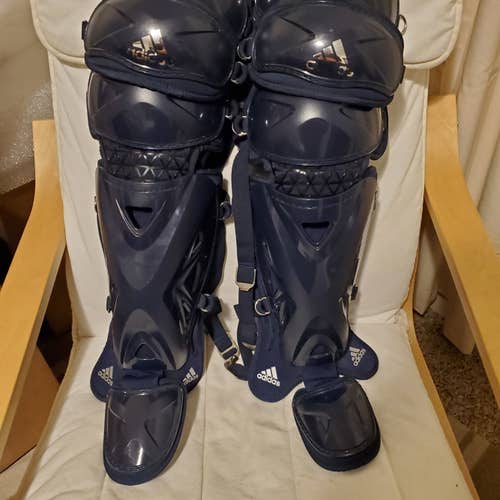 Blue New Adidas Pro Series Catcher's Leg Guard