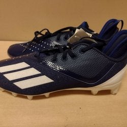 Adidas Adizero Scorch Men's Football Cleats FX4250 - Size 9 Navy White