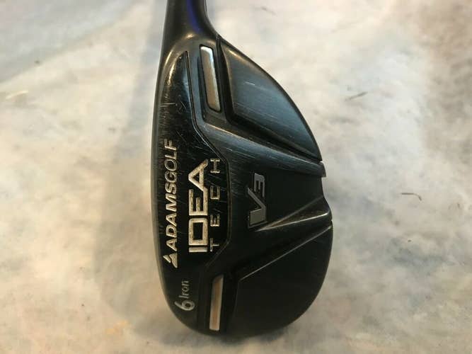 Adams Golf Idea Tech V3 6 Iron Hybrid Bassara 55g Lite Senior Graphite *Good*