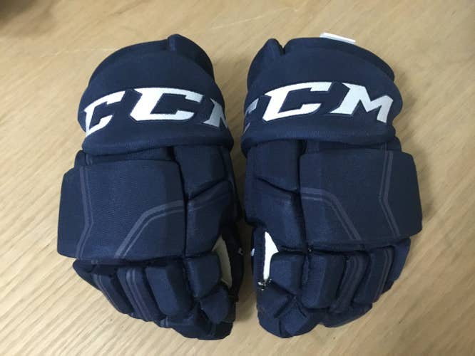 New Senior CCM HGQL Gloves 14" Pro Stock Navy