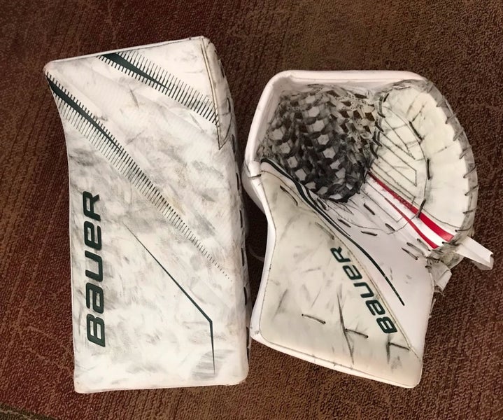 Bauer Supreme 2S Pro Goalie Glove and Blocker