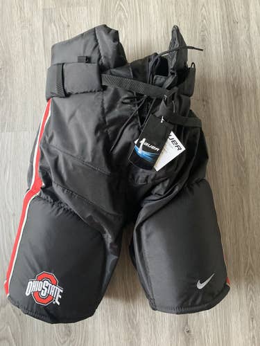 Bauer Nike Pro Stock NCAA Ohio State Buckeyes Pants New