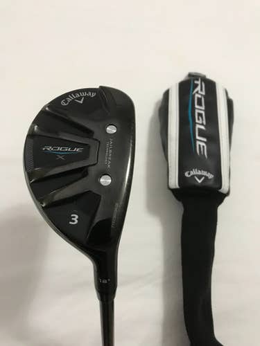 Callaway Rogue X Hybrid #3 18 degrees Synergy Regular Flex Shaft