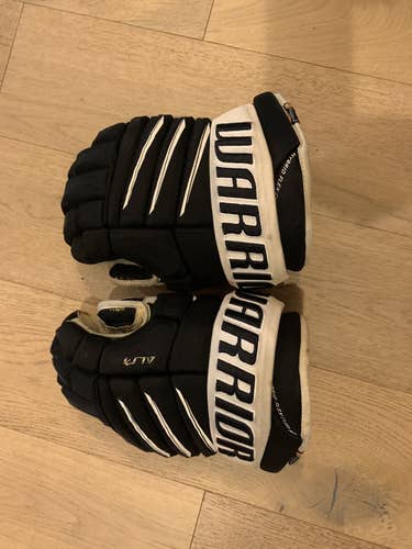 Black Senior Warrior 14" Alpha QX Pro Gloves