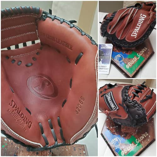 New like Pudge Spalding Right Hand Throw Catcher's Baseball Glove 33.5"