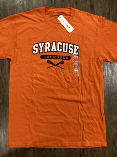 Syracuse Lacrosse T-Shirt. NWT, Medium