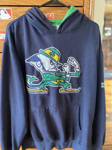 Men's NCAA Notre Dame Sweatshirt Gently Used