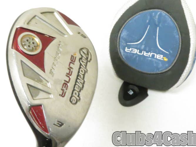 TaylorMade Burner Rescue Hybrid 19° 3H REAX 65 Stiff Flex
