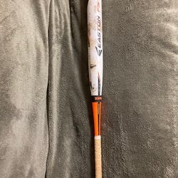 Orange Used High School/College Easton Composite FS1 Bat (-11) 22 oz 33"