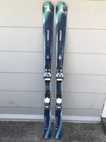 Atomic Women's Vantage X80 Skis, 167cm, with Warden 11 Bindings
